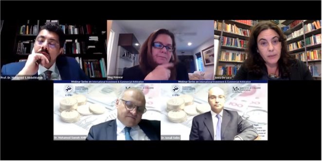 CRCICA-Macchi di Cellere Gangemi Webinar Series: International Investment and Commercial Arbitration