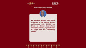 Silver Jubilee Ciarb Egypt Branch3