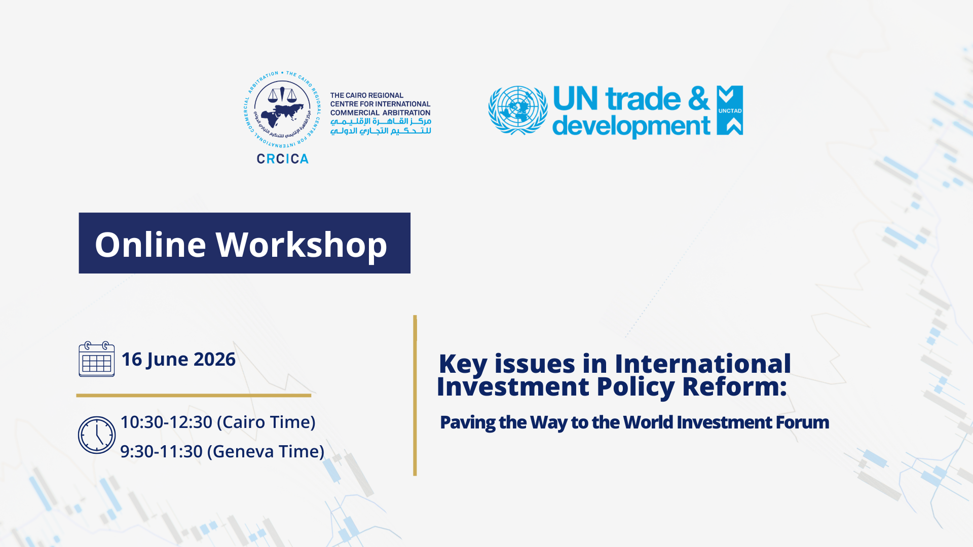 Online Workshop: Key issues in International Investment Policy Reform